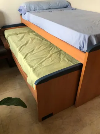 Cama nido madera maciza