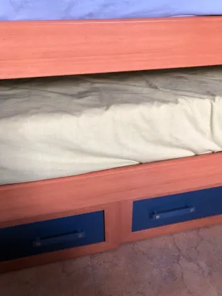 Cama nido madera maciza