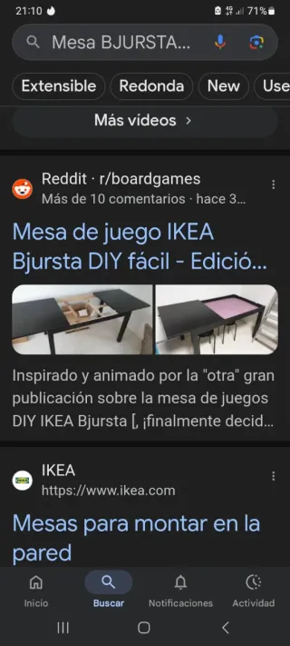 Mesa  madera firme fuerte desmontada en Barcelona