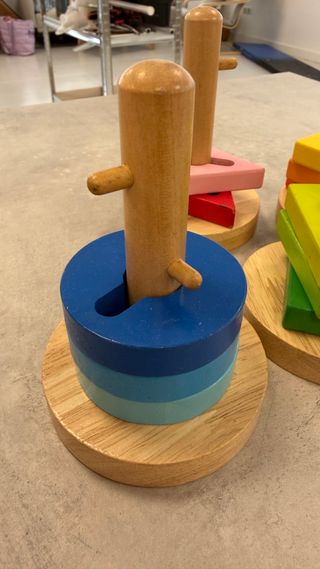 Juguete Montessori Madera Natural