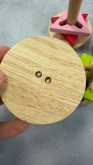 Juguete Montessori Madera Natural