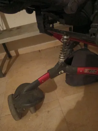 Carro 3 en 1 unisex Rojo