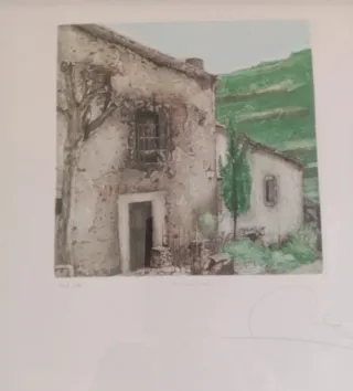 Cuadro decorativo casa rural