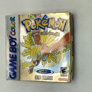 Pokemon Oro Game Boy Completo Originale