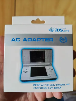Cargador AC Adapter para Nintendo DS Lite