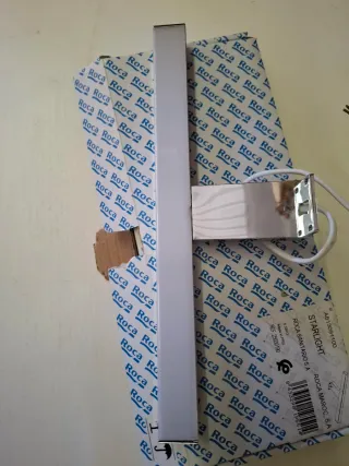 Aplique Espejo Baño LED Roca Starlight, 2 unidades