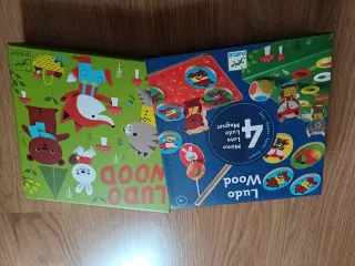 Juego Djeco Ludo Wood Memo Loto Magnet