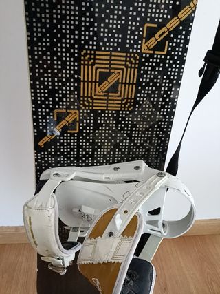 Tabla Snowboard Rossignol con Fijaciones y funda