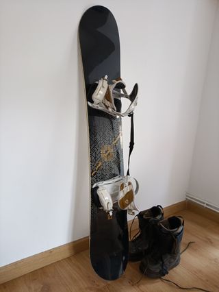 Tabla Snowboard Rossignol con Fijaciones y funda