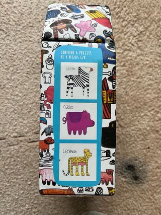 Puzzle de cubos animales Algo de Jaime