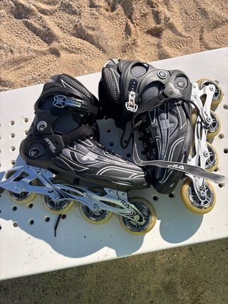 Patines en línea Fila negros