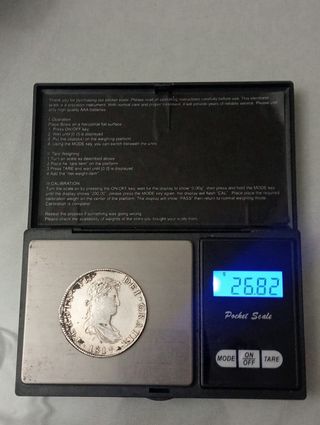 8 Reales Fernando VII 1819 J.J