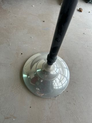 Perchero de pie madera y metal