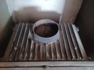 Chimenea + tubo de salida y tubo reductor