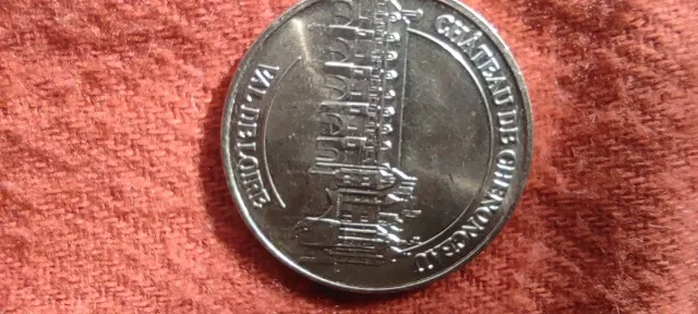 Monedas recuerdo Castillo de Chenonceau
