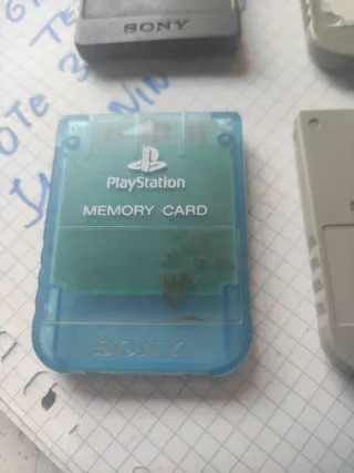 Lote 4 Memory Cards PlayStation