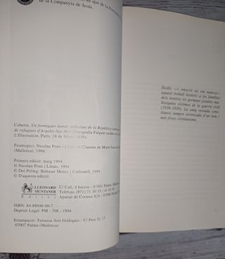 Jesuïtes Mallorquins Víctimes Primera ED 1994