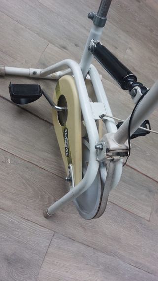 Bicicleta Estática Blanca