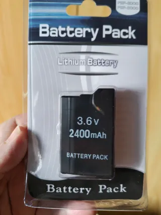 Batería PSP 2000 3000 Lithium 2400mAh