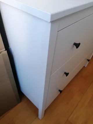 Cómoda blanca 3 cajones Ikea