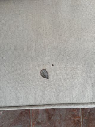 Sofá 3 plazas y mesa centro exterior