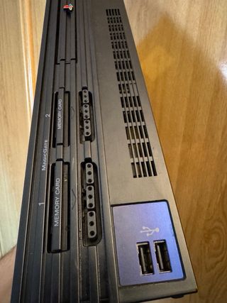 Consola Sony PlayStation 2 Negra con caja