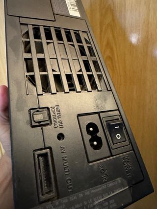 Consola Sony PlayStation 2 Negra con caja