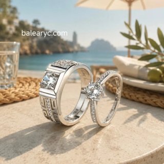 Anillos de plata con Circonios