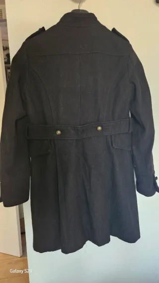 Abrigo Steve Madden Negro 50%lana