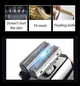 Afeitadora Eléctrica Kemei Multifuncional