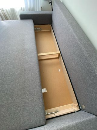 Sofá Cama 3 Plazas Gris