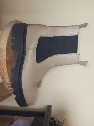 Botín Gioseppo Beige Talla 38