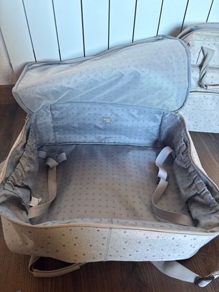 Maleta y mochila Walking Mum estrellas