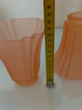 3 Tulipanes Cristal Rosados.