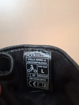 Guantes Moto Alpinestars Stella Andes v3 Drystar