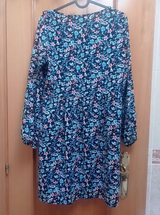 Vestido H&M floral Talla S