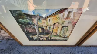 Acuarela mallorquina J. Quès