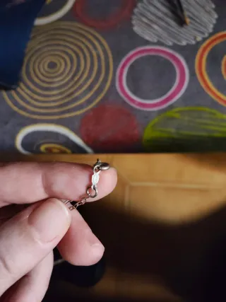 Pulsera esclava plata con elefante