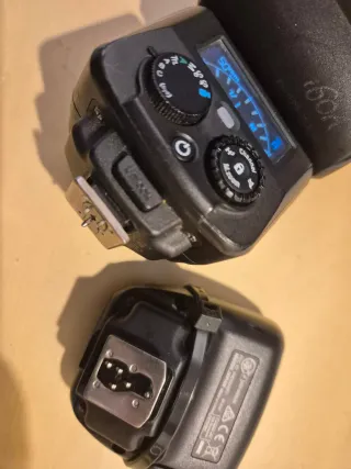 Flash y disparador Nissin i60A y Air 1 Fujifilm