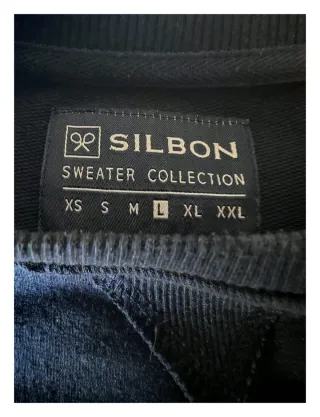 Felpa Silbon Logo Tennis Taglia L