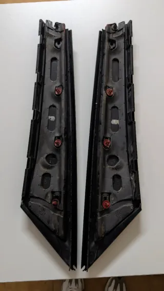 Embellecedores Pilares A Mini Cooper F56 Negro