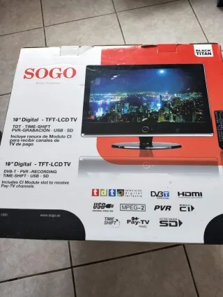 TV TFT-LCD Digital SOGO 19
