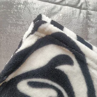 Coperta Plaid Singolo Zebrato 120x160cm