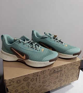 Nike Juniper Trail 3 Talla 40 Verde/Azul