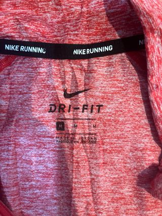 Camiseta Deportiva Nike Media Cremallera Hombre M