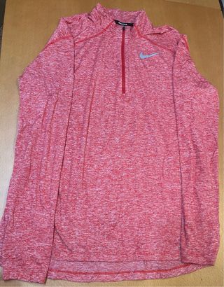 Camiseta Deportiva Nike Media Cremallera Hombre M