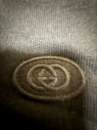 Chaqueta Gucci Negra con Capucha y Rayas