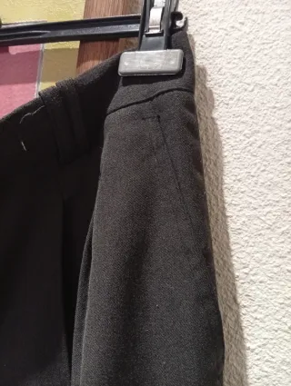 Pantalón de vestir hombre pinzas gris