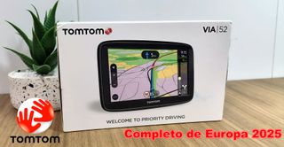 TomTom VIA 52 GPS ( Completo - EU 2025 ) Bluetooth