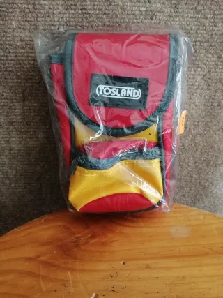 Bolsa TOSLAND roja y amarilla